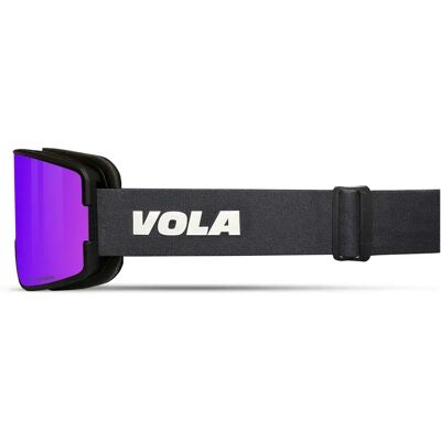 Vola Maschera Da Sci Wideyes Warrior Black CAT3+Pink/CAT2 Vola Maschera Da Sci Wideyes Warrior Black CAT3+Pink/CAT2