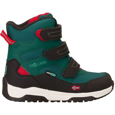 Trollkids Scarponi Da Neve Lofoten Xts Dark Cyan / Black / Chili Red / Aqua Mint EU 33 Trollkids Scarponi Da Neve Lofoten Xts Dark Cyan / Black / Chili Red / Aqua Mint EU 33