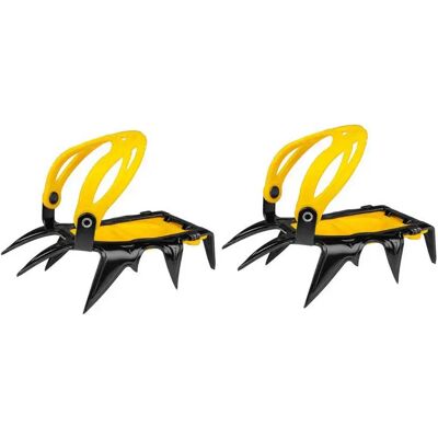 Grivel Parte Anteriore Del Rampon G12 Lt Nm/nc Con Atalaje Plástico Black / Yellow One Size Grivel Parte Anteriore Del Rampon G12 Lt Nm/nc Con Atalaje Plástico Black / Yellow One Size