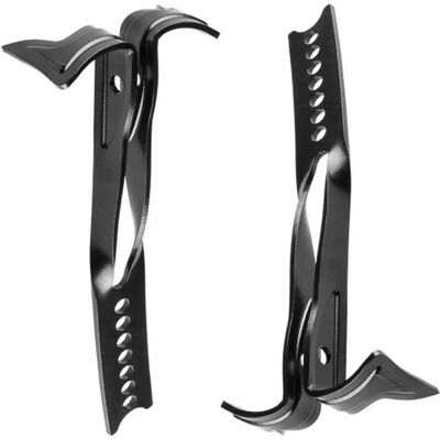 Grivel Barra Asimmetrica Twin Plus 2 Unità Black One Size Grivel Barra Asimmetrica Twin Plus 2 Unità Black One Size