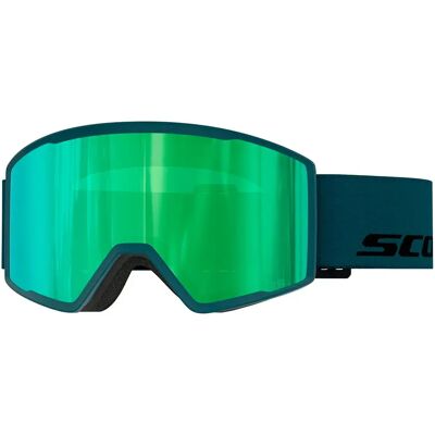 Scott Maschera Da Sci Trace Pro Petrol Green Green Chrome/CAT2 Scott Maschera Da Sci Trace Pro Petrol Green Green Chrome/CAT2