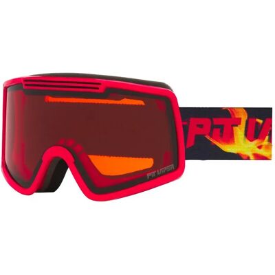Pit Viper Maschera Da Sci The Hot Shot French Fry Small Amber/CAT2 Pit Viper Maschera Da Sci The Hot Shot French Fry Small Amber/CAT2