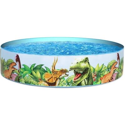 Bestway Piscina Rotonda Fill N Fun Dinosaur Blue 930 litri Bestway Piscina Rotonda Fill N Fun Dinosaur Blue 930 litri