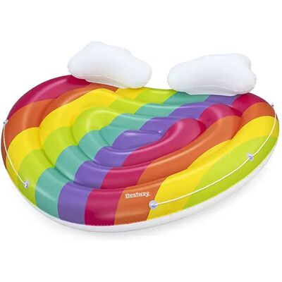 Bestway Isola Gonfiabile 3722 Rainbow Dreams 175 x 163 cm Bestway Isola Gonfiabile 3722 Rainbow Dreams 175 x 163 cm