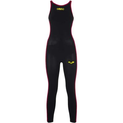 Arena Costume Da Competizione Con Schiena Coperta R Evo Open Water Black / Fluo FR 40 Arena Costume Da Competizione Con Schiena Coperta R Evo Open Water Black / Fluo FR 40