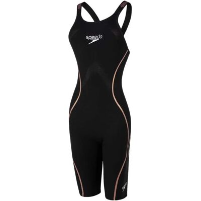 Speedo Costume Da Competizione Con Schiena Scoperta Fastskin Lzr Pure Intent Black / Rose Gold UK 30 Speedo Costume Da Competizione Con Schiena Scoperta Fastskin Lzr Pure Intent Black / Rose Gold UK 30