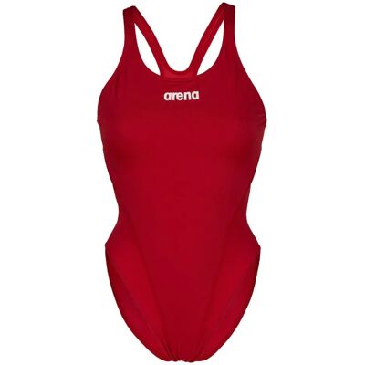 Arena Costume Da Bagno Team Tech Solid Red / White FR 38 Arena Costume Da Bagno Team Tech Solid Red / White FR 38