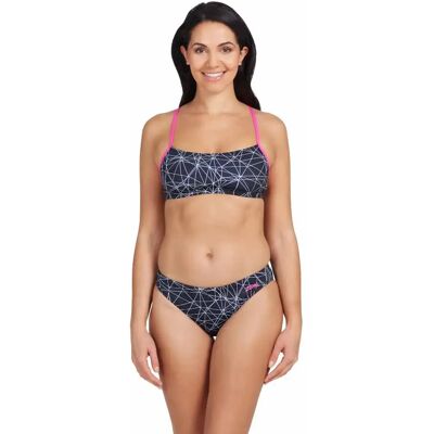 Zoggs Bikini Tri Back Warrego Print 28 Zoggs Bikini Tri Back Warrego Print 28