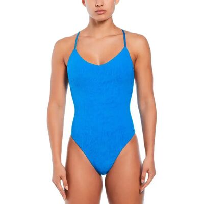 Nike Swim Costume Da Bagno Retro Flow Photo Blue L Nike Swim Costume Da Bagno Retro Flow Photo Blue L