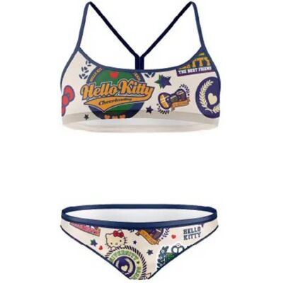 Otso Bikini Hello Kitty Cheerleading Beige 2XS Otso Bikini Hello Kitty Cheerleading Beige 2XS