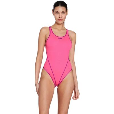 Zoggs Costume Da Bagno Melbourne Haxback Magenta / Royal 30 Zoggs Costume Da Bagno Melbourne Haxback Magenta / Royal 30