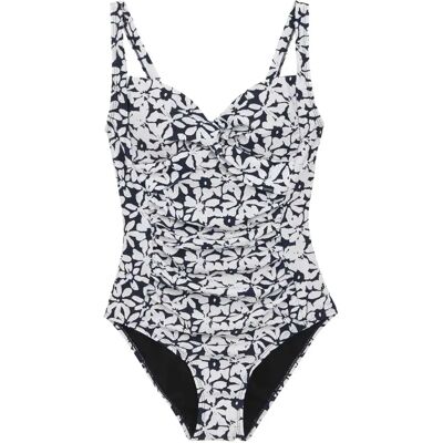 Regatta Costume Da Bagno Sakari Costume Navy / White Floral 36 Regatta Costume Da Bagno Sakari Costume Navy / White Floral 36