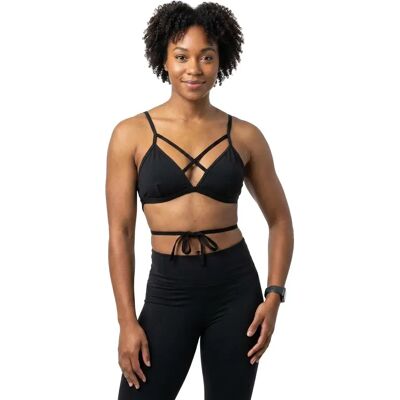 Funkita Top Bikini Tri Still Black AUS 8 Funkita Top Bikini Tri Still Black AUS 8
