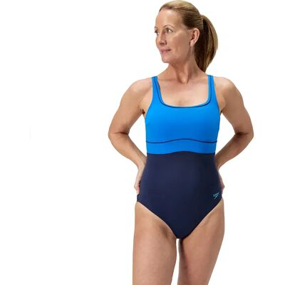 Speedo Costume Da Bagno Shaping Contoureclipse Lagoon Blue UK 42 Speedo Costume Da Bagno Shaping Contoureclipse Lagoon Blue UK 42