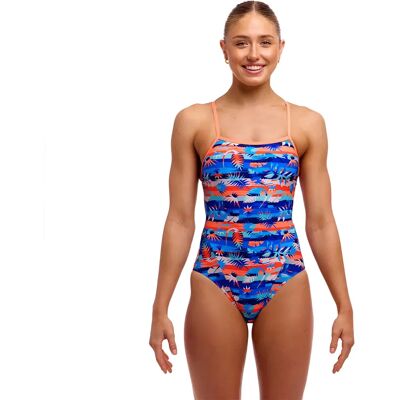 Funkita Costume Da Bagno Single Strap One Piece Forever Fossil AUS 12 Funkita Costume Da Bagno Single Strap One Piece Forever Fossil AUS 12