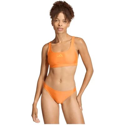 Adidas Bikini 3 Stripes V-back Pure Orange / Pure Tangerine 44 Adidas Bikini 3 Stripes V-back Pure Orange / Pure Tangerine 44
