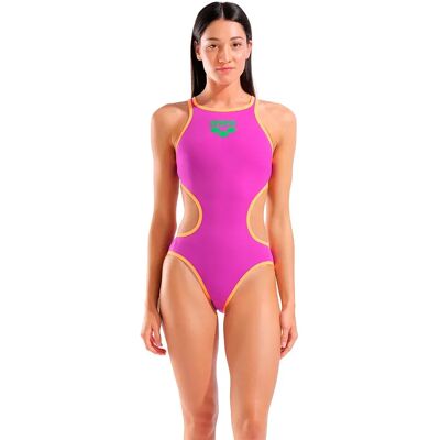 Arena Costume Da Bagno One Biglogo One Piece Very Fuchsia FR 30 Arena Costume Da Bagno One Biglogo One Piece Very Fuchsia FR 30