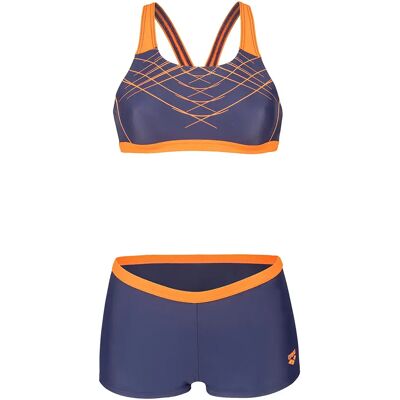 Arena Costume Da Bagno Proposal Two Pieces Navy / Team FR 40 Arena Costume Da Bagno Proposal Two Pieces Navy / Team FR 40