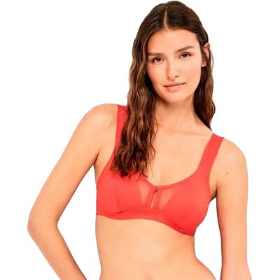 Gisela Top Bikini High Tech Wire-free Red L Gisela Top Bikini High Tech Wire-free Red L