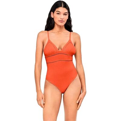 Gisela Costume Da Bagno Removable Foam Rust M Gisela Costume Da Bagno Removable Foam Rust M