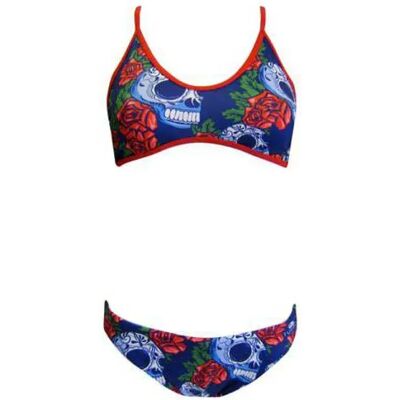 Turbo Bikini Roses&skulls Multicolor 3XL Turbo Bikini Roses&skulls Multicolor 3XL