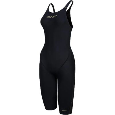 Zone3 Costume Da Competizione Con Schiena Scoperta Performance Gold Black UK 32 Zone3 Costume Da Competizione Con Schiena Scoperta Performance Gold Black UK 32