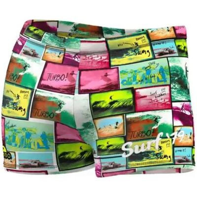 Turbo Costume Da Bagno Boxer Surf 79 Black L Turbo Costume Da Bagno Boxer Surf 79 Black L