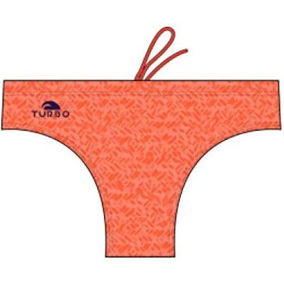 Costume da bagno arancione Turbo per uomo - Pallanuoto e nuoto Costume da bagno arancione Turbo per uomo - Pallanuoto e nuoto