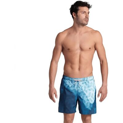 Arena Pantaloncino Da Bagno Placed White / Water S Arena Pantaloncino Da Bagno Placed White / Water S