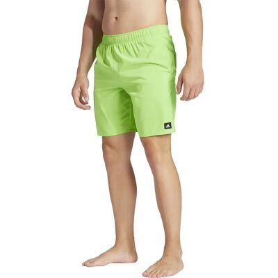 Adidas Pantaloncino Da Bagno Solid Clx Classic Lucid Lime / White XL Adidas Pantaloncino Da Bagno Solid Clx Classic Lucid Lime / White XL