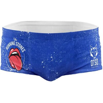 Otso Costume Da Bagno Boxer Running Stones Blue Blue L Otso Costume Da Bagno Boxer Running Stones Blue Blue L