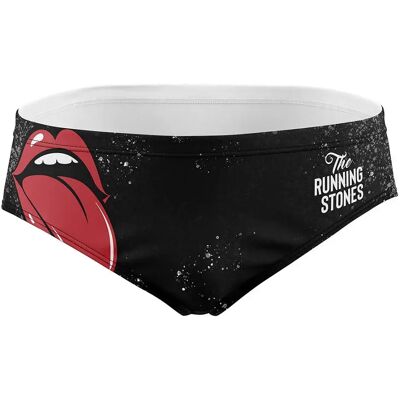 Otso Costume Da Bagno A Slip Running Stones Black L Otso Costume Da Bagno A Slip Running Stones Black L