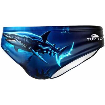 Turbo Costume Da Bagno A Slip Shark Dive Navy 2XL Turbo Costume Da Bagno A Slip Shark Dive Navy 2XL