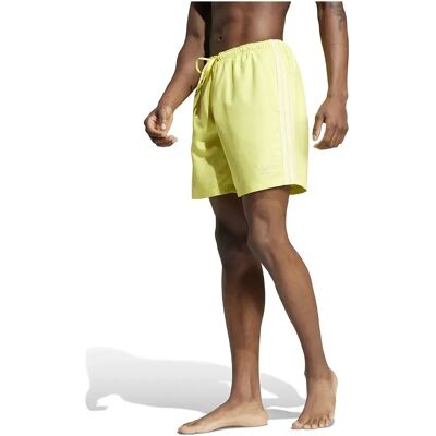 Adidas Originals Pantaloncino Da Bagno Adicolor 3 Stripes 8´´ Pure Sulfur S Adidas Originals Pantaloncino Da Bagno Adicolor 3 Stripes 8´´ Pure Sulfur S