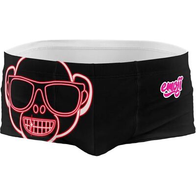 Otso Costume Da Bagno Boxer Emoji Monkey Neon Multicolour L Otso Costume Da Bagno Boxer Emoji Monkey Neon Multicolour L