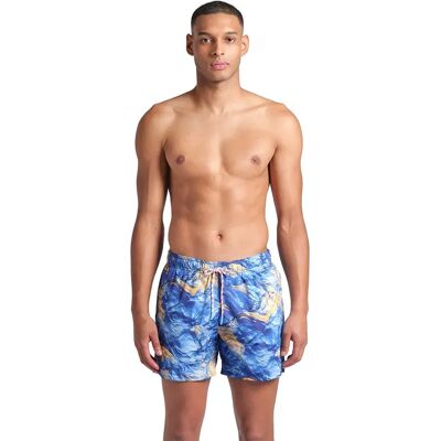 Arena Pantaloncino Da Bagno Water Prints Beach Alover 36.5cm Blueriver XL Arena Pantaloncino Da Bagno Water Prints Beach Alover 36.5cm Blueriver XL