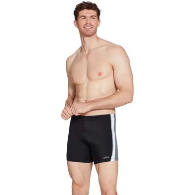 Zoggs Costume Da Bagno Boxer Toronto Hip Racer 32 Black / Grey 2XL Zoggs Costume Da Bagno Boxer Toronto Hip Racer 32 Black / Grey 2XL