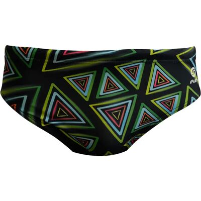 RAS Costume Da Bagno A Slip Neon Triangle Multicolour L RAS Costume Da Bagno A Slip Neon Triangle Multicolour L