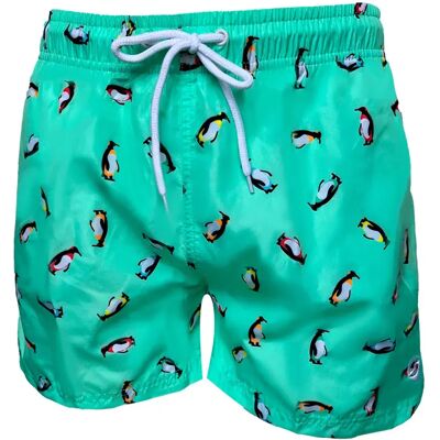 RAS Pantaloncino Da Bagno Pingu Aqua M RAS Pantaloncino Da Bagno Pingu Aqua M