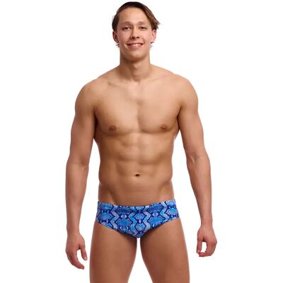 Funky Trunks Costume Da Bagno A Slip Classic Blue Viper AUS 40 Funky Trunks Costume Da Bagno A Slip Classic Blue Viper AUS 40