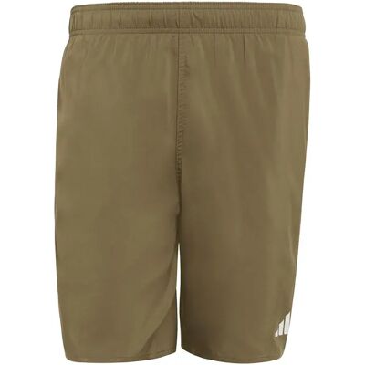Adidas Pantaloncino Da Bagno 3 Bar Logo 8´´ Olive Strata / White L Adidas Pantaloncino Da Bagno 3 Bar Logo 8´´ Olive Strata / White L