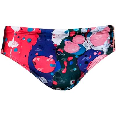 RAS Costume Da Bagno A Slip Red Fluid Multicolour L RAS Costume Da Bagno A Slip Red Fluid Multicolour L