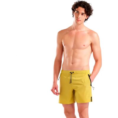 Arena Costume Da Bagno Boxer Evo Side Zip Pockets Beach Golden Kaki XL Arena Costume Da Bagno Boxer Evo Side Zip Pockets Beach Golden Kaki XL