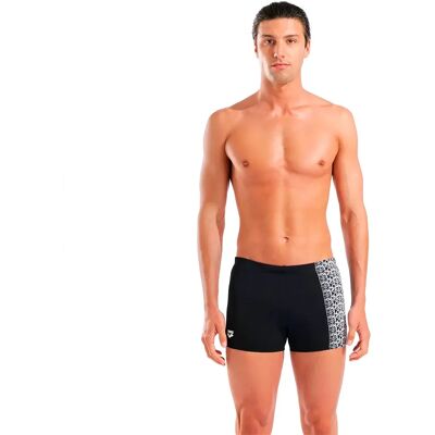 Arena Pantaloncino Da Bagno Logo Swim Black / White FR 100 Arena Pantaloncino Da Bagno Logo Swim Black / White FR 100