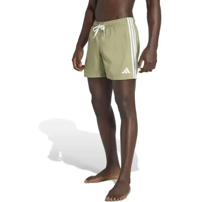 Adidas Pantaloncino Da Bagno 3 Stripes 5´´ Tent Green / White M Adidas Pantaloncino Da Bagno 3 Stripes 5´´ Tent Green / White M