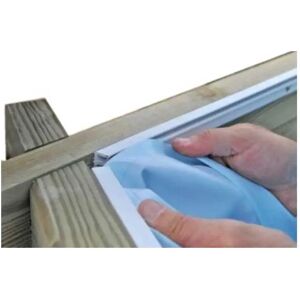 Liner per piscina Violette 2 di GRE - Blu durevole per piscina rotonda in legno Liner per piscina Violette 2 di GRE - Blu durevole per piscina rotonda in legno