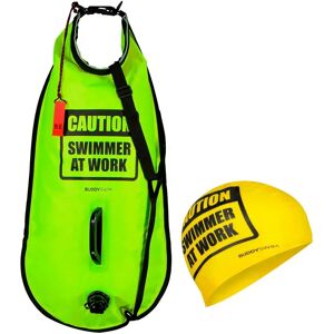 Buddyswim Boa Caution Swimmer At Work 28l Yellow 28 litri Buddyswim Boa Caution Swimmer At Work 28l Yellow 28 litri