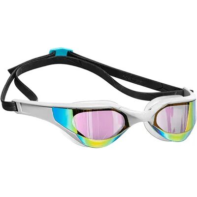 Mad Wave Razor Specchio Arcobaleno Bianco/Nero - Occhialini da nuoto Mad Wave Razor Specchio Arcobaleno Bianco/Nero - Occhialini da nuoto