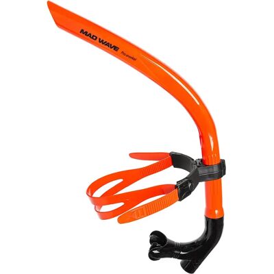 Mad Wave Snorkel Frontale Pro Orange One Size Mad Wave Snorkel Frontale Pro Orange One Size
