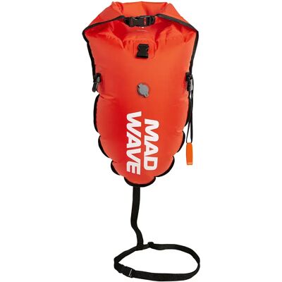 Mad Wave Boa Tow Float Long Runs Orange One Size Mad Wave Boa Tow Float Long Runs Orange One Size